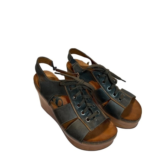 OTBT WOMENS’S Lace Up Platform Sandals Size 10 - Picture 5 of 14